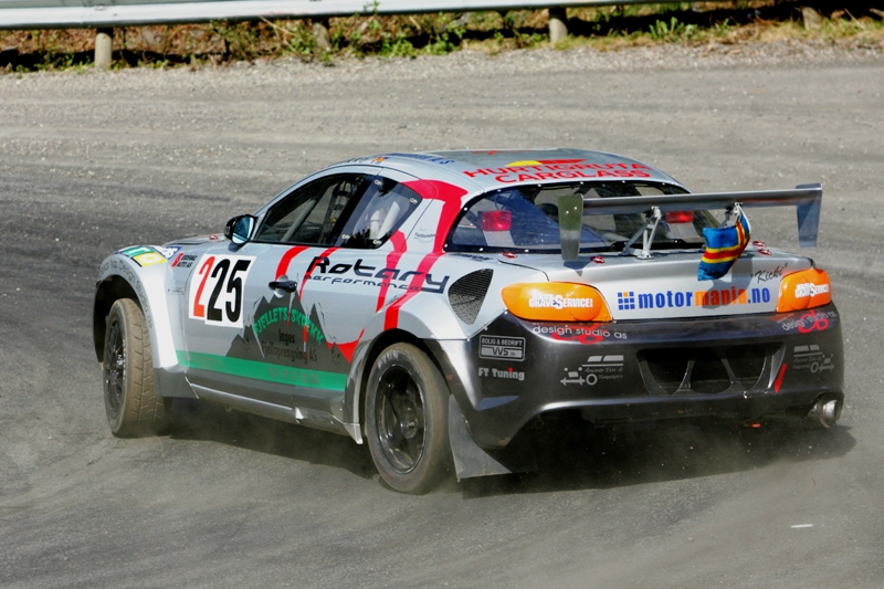 John "Pirkka" Karlsson and the new Mazda RX-8 pictured at ...