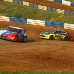 Timerzyanov just beat Foust in 2012 ©RallycrossWorld.com/Tim Whittington