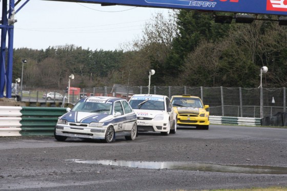 Thomas O'Rafferty took his first Irish Rallycross Championship victory. © RallycrossWorld.com/Sarah Byrne