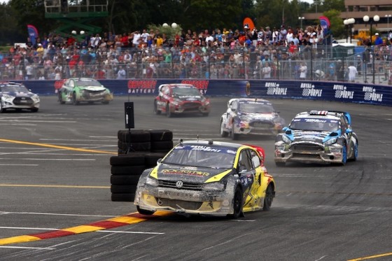 Tanner Foust claimed an overdue victory in New York. ©RallycrossWorld.com/GRC